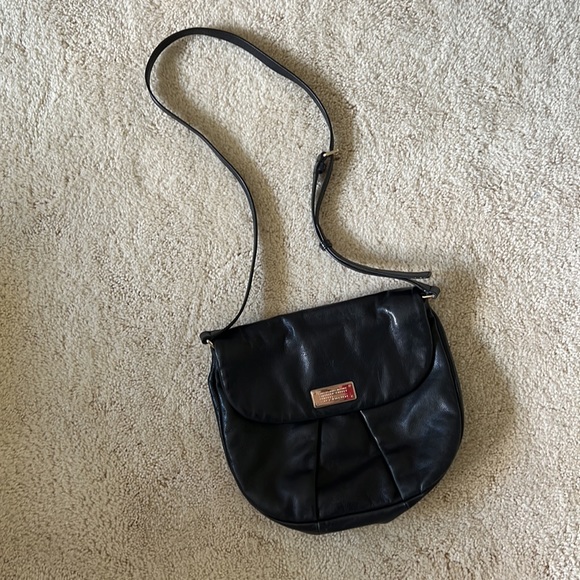 Marc by Marc Jacobs Vintage Midsize Black Pebbled Leather Satchel - Picture 2 of 7